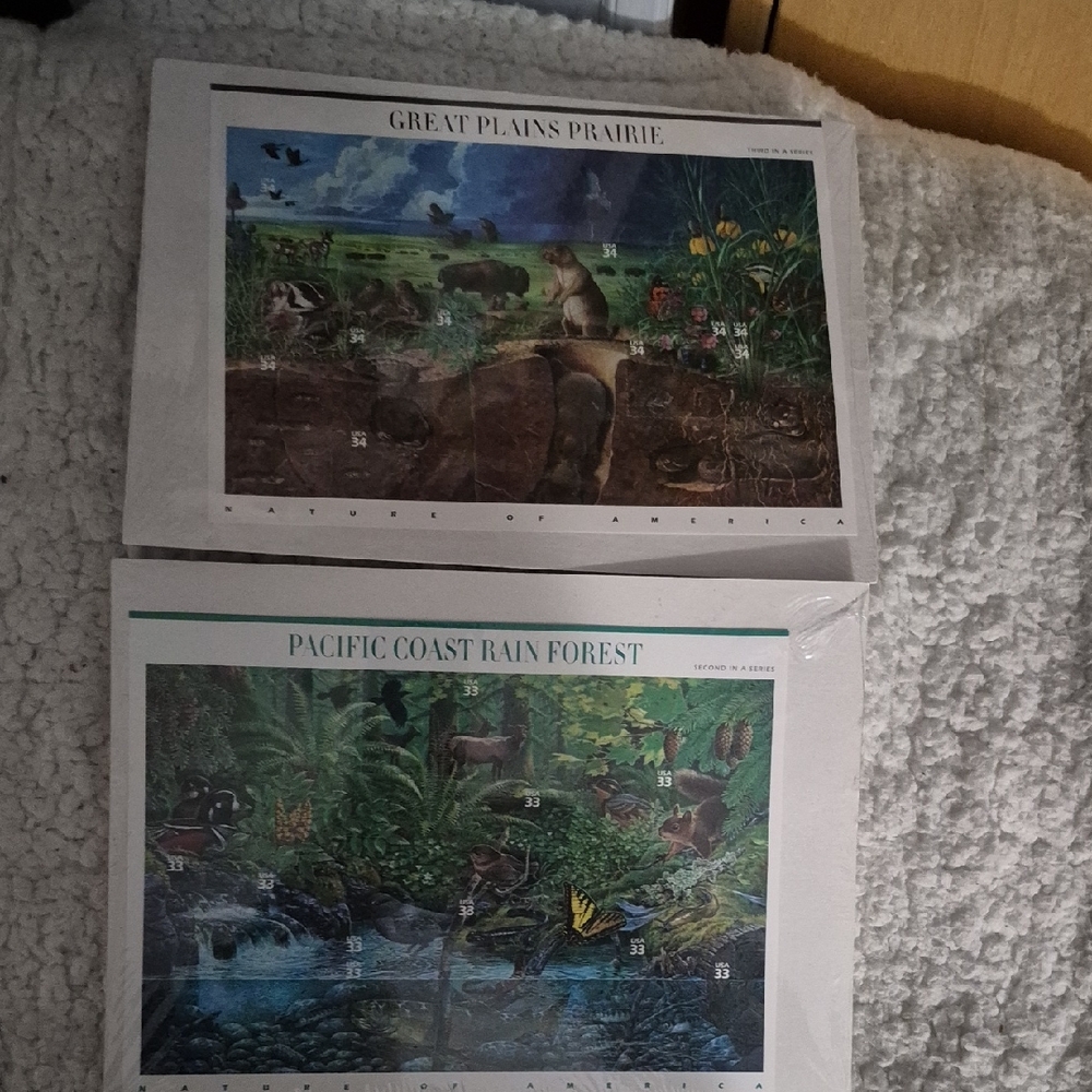 Reptile Habitat Mural Poster - Green Nature Scene